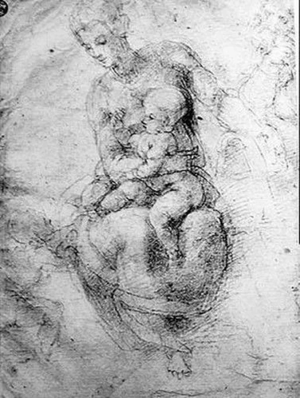 Vergine e bambino - Louvre, Parigi